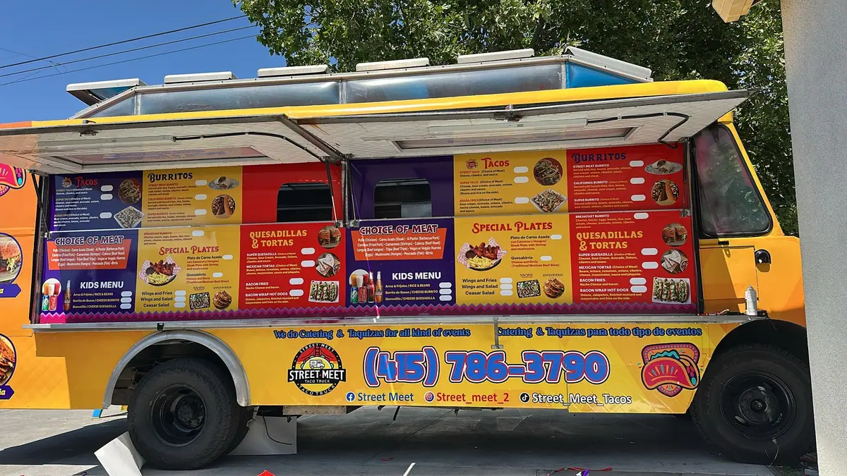 Food truck at an event