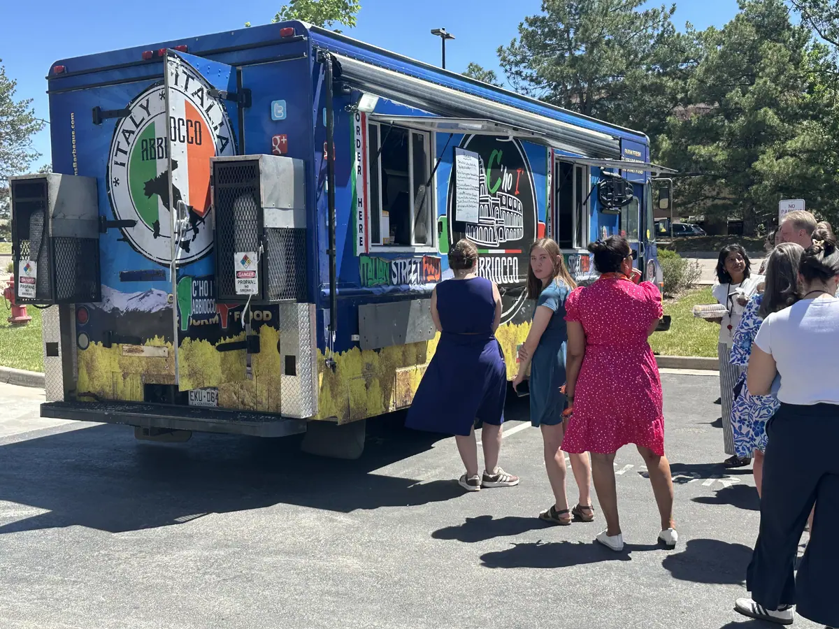Cheesesteaks catering from a local food truck