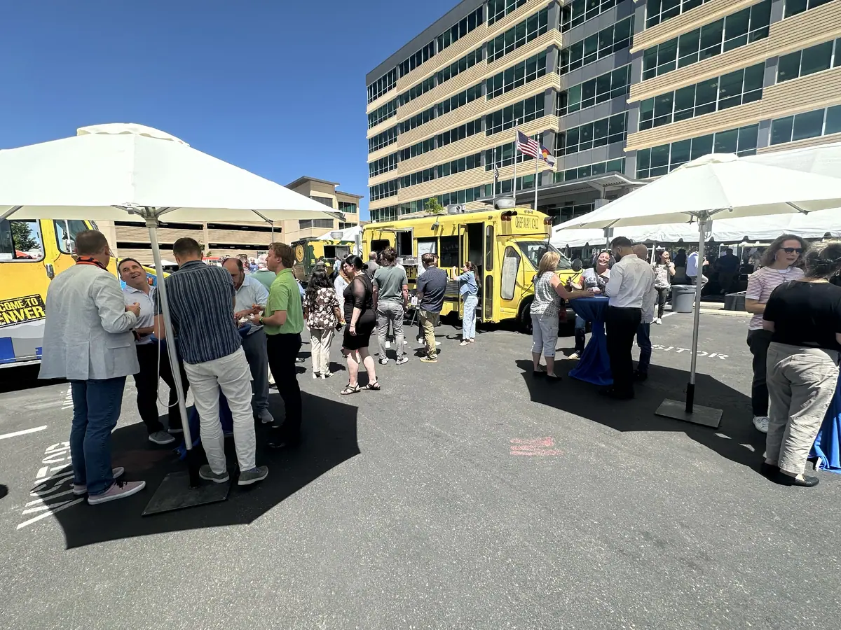 Mac 'N Cheese catering from a local food truck