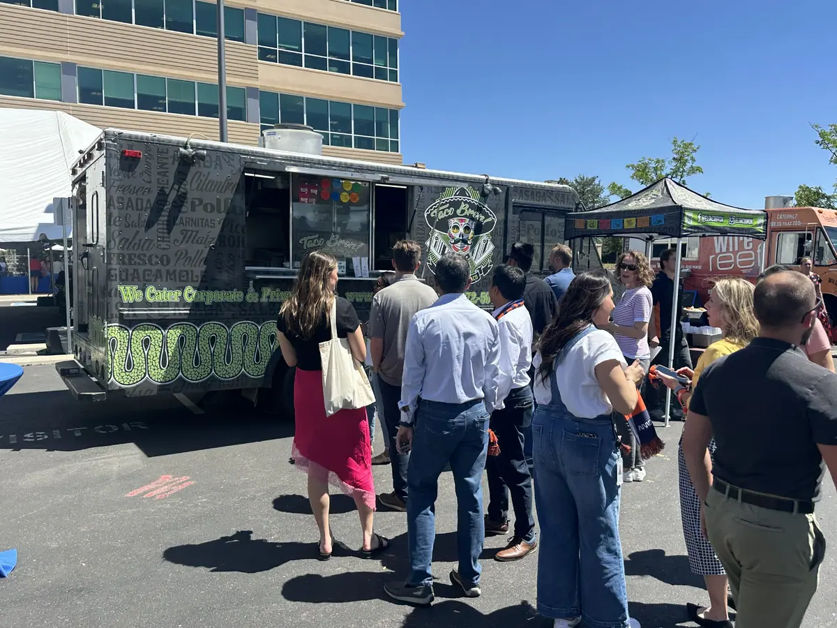 Cheesesteaks catering from a local food truck