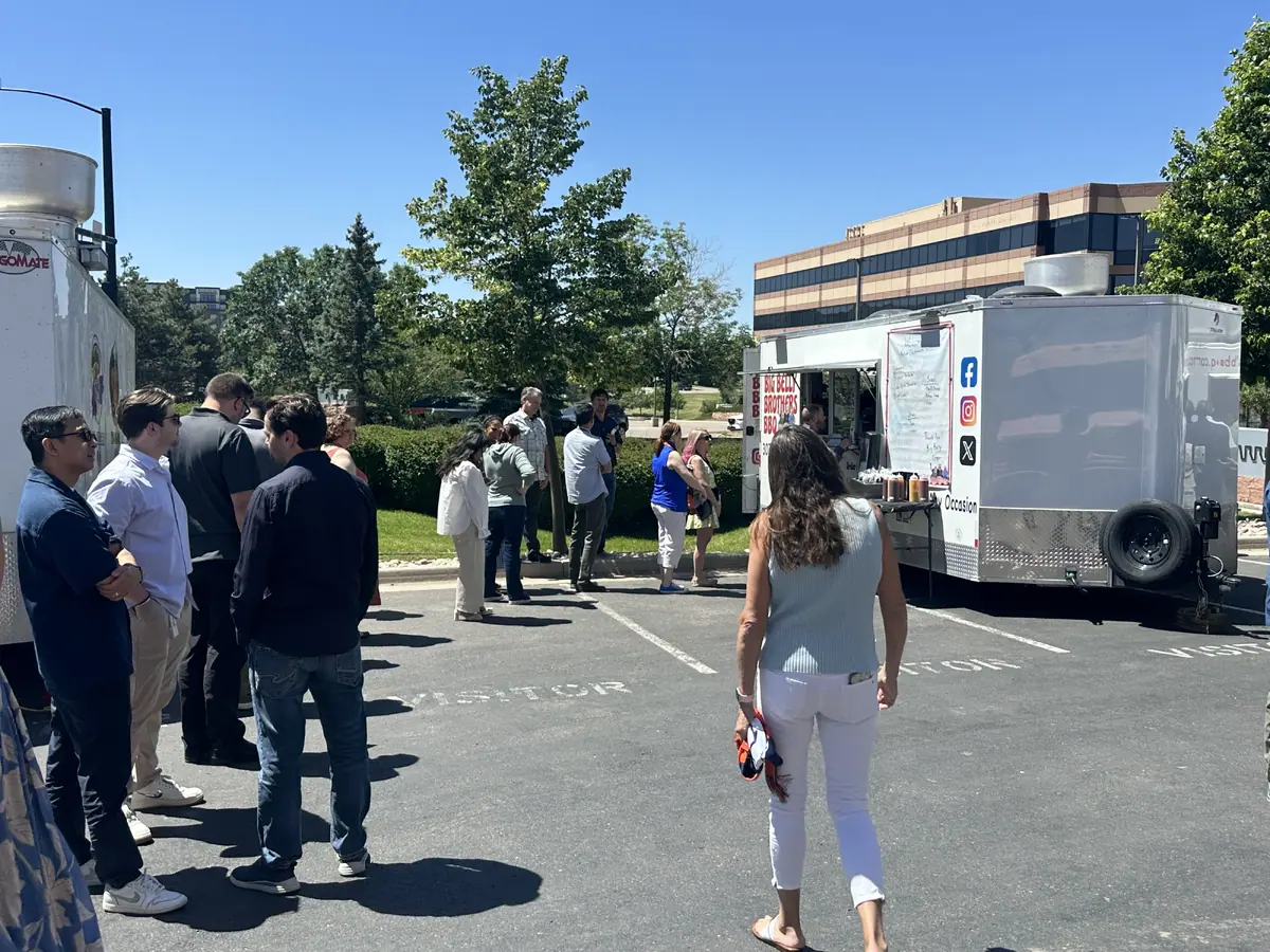 Cheesesteaks catering from a local food truck