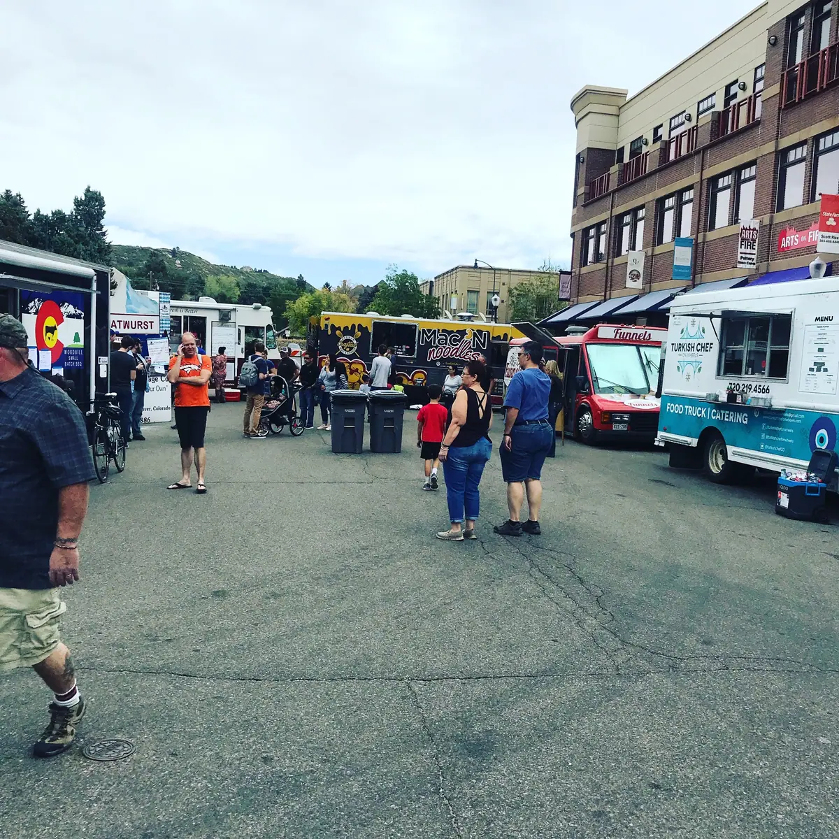 Food Truck Avenue catering an event