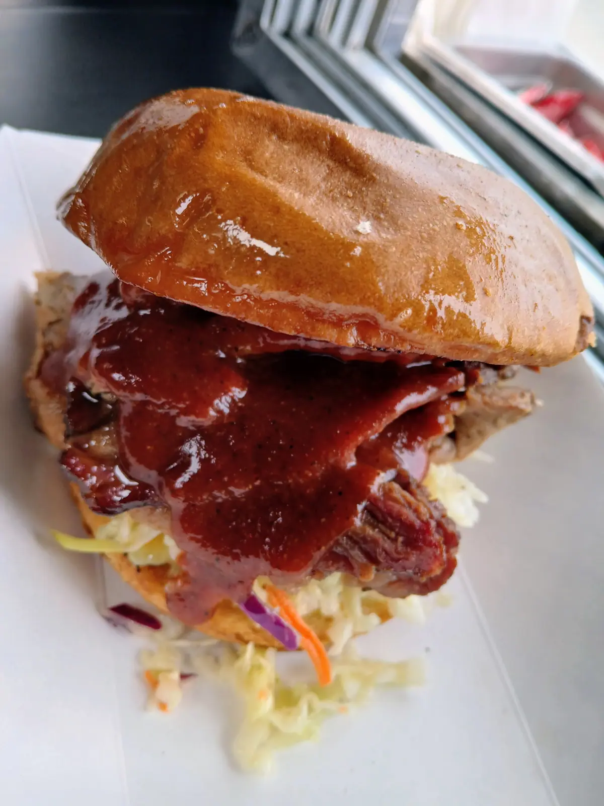 BBQ catering from a local food truck