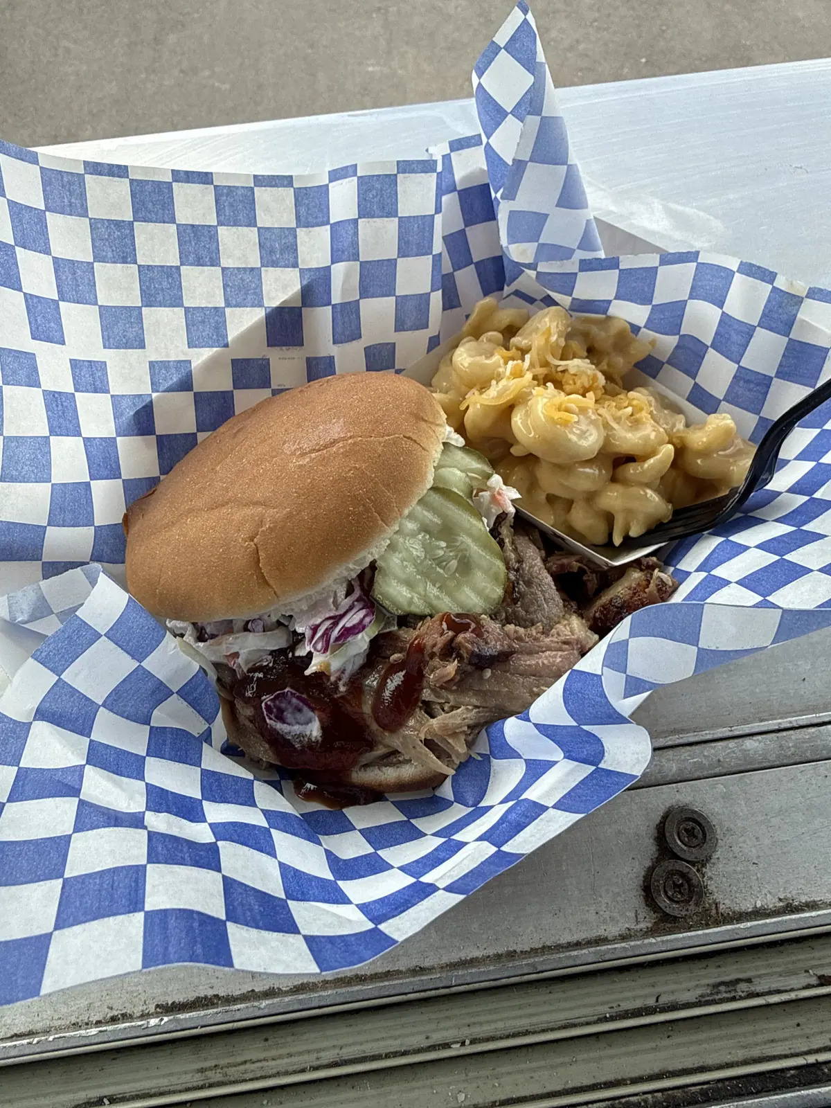 BBQ catering from a local food truck