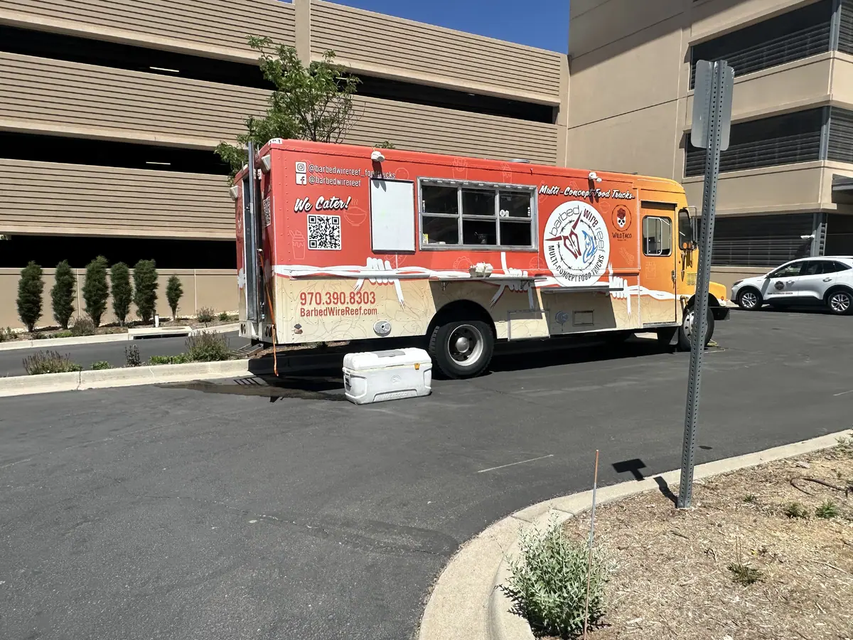Food truck at an event