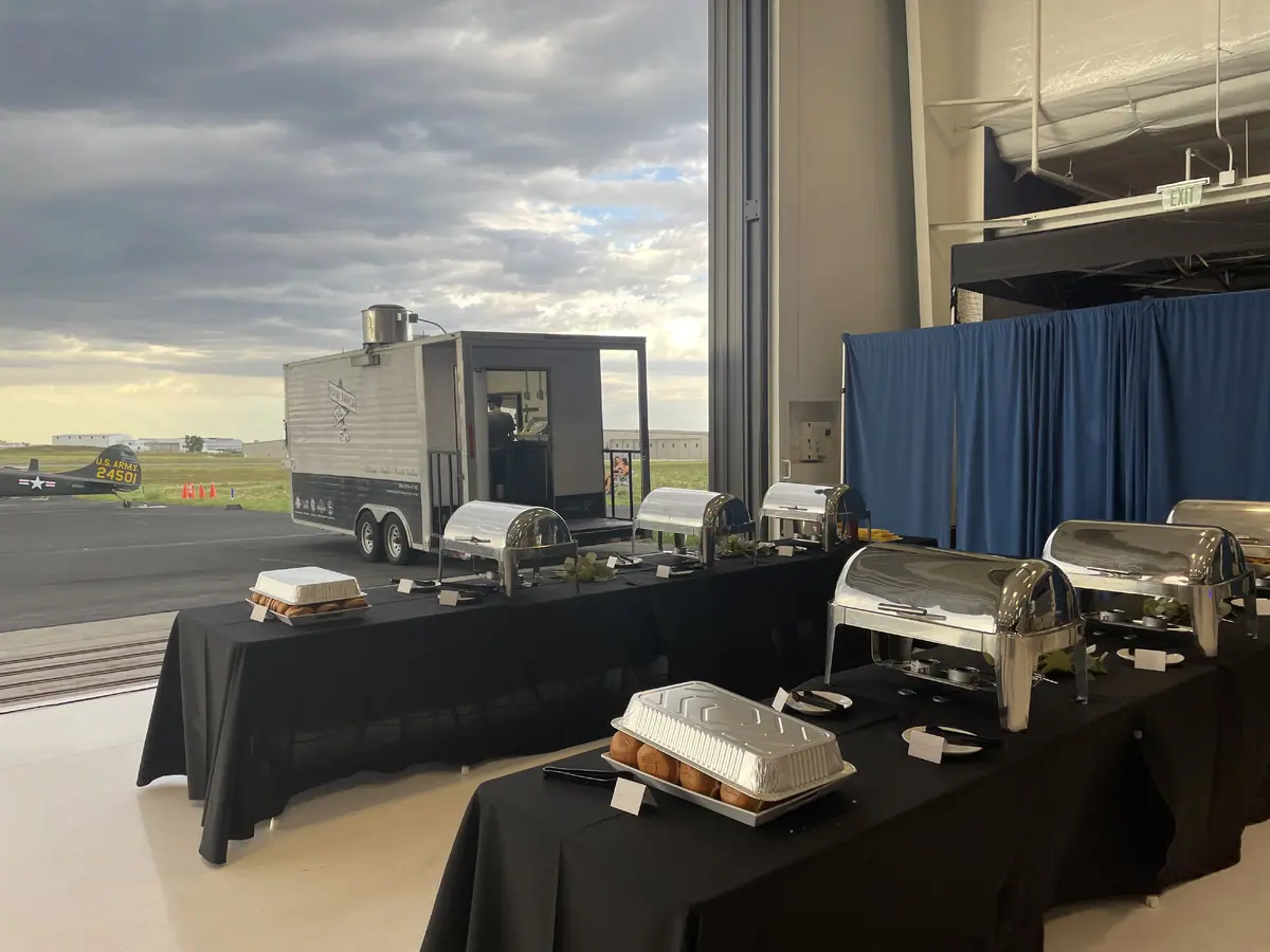 Food truck at an event