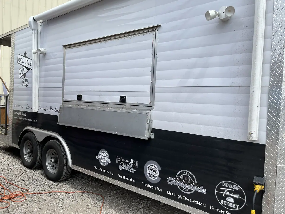 Food truck at an event
