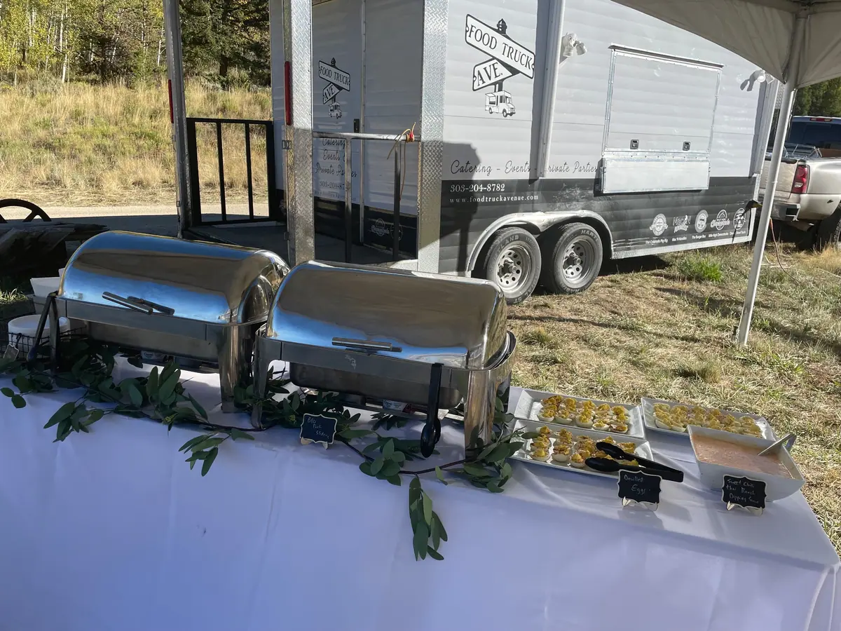 Food truck at an event
