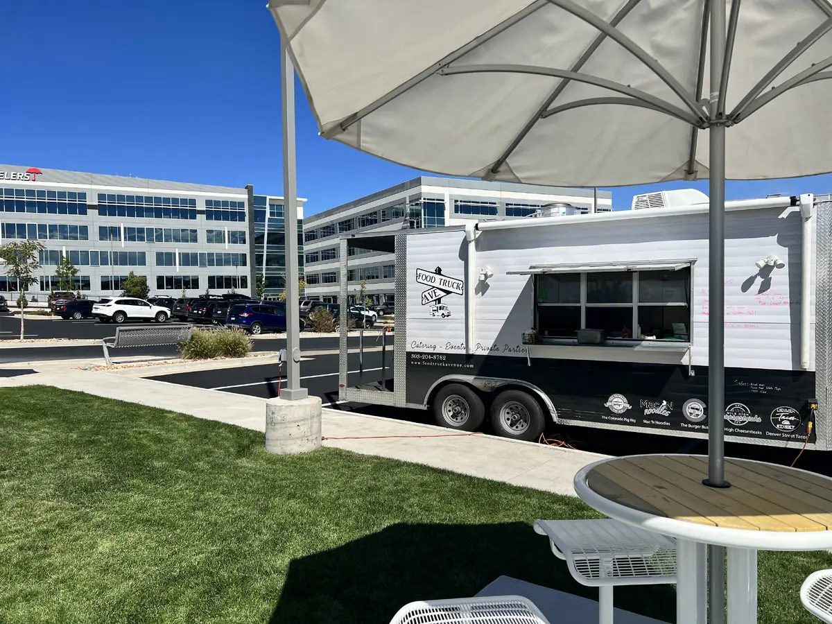 Food truck at an event