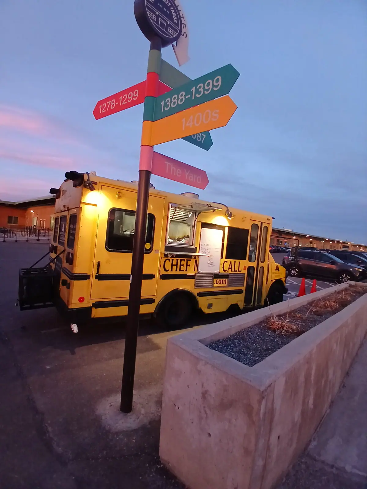 Food truck at an event