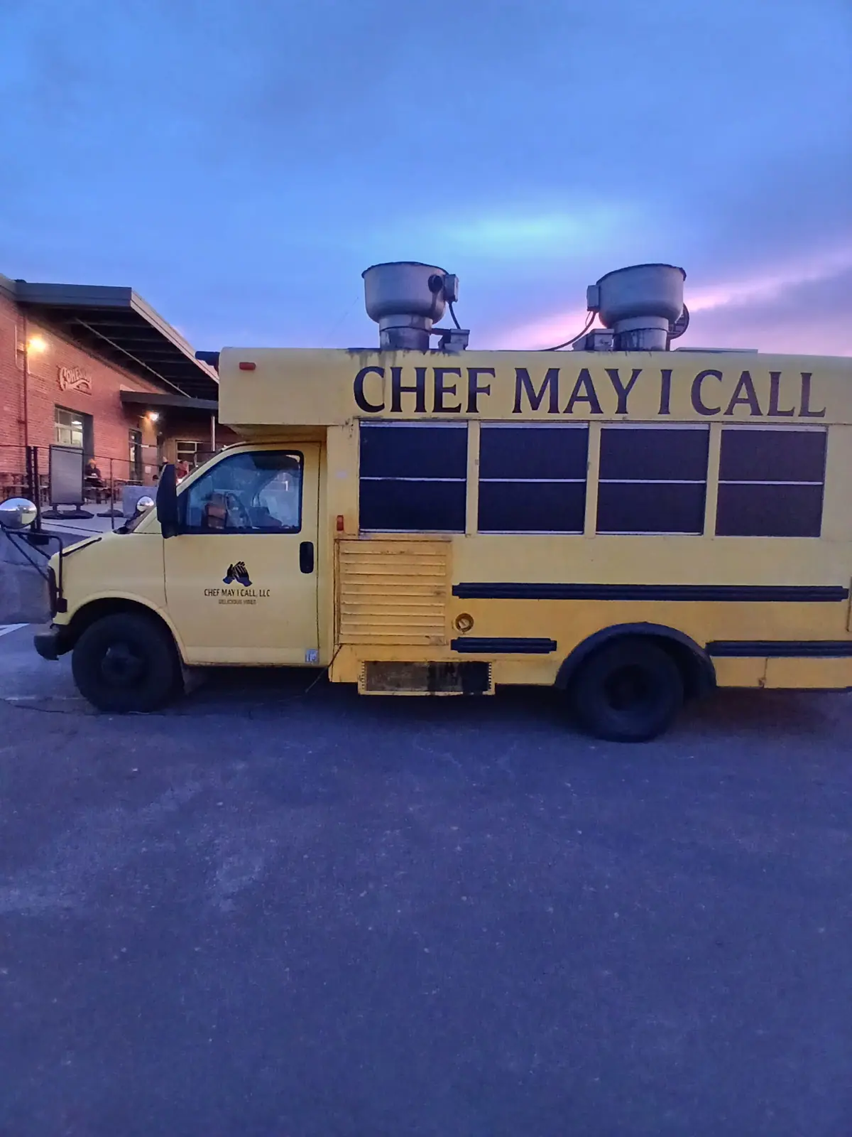 Food truck at an event