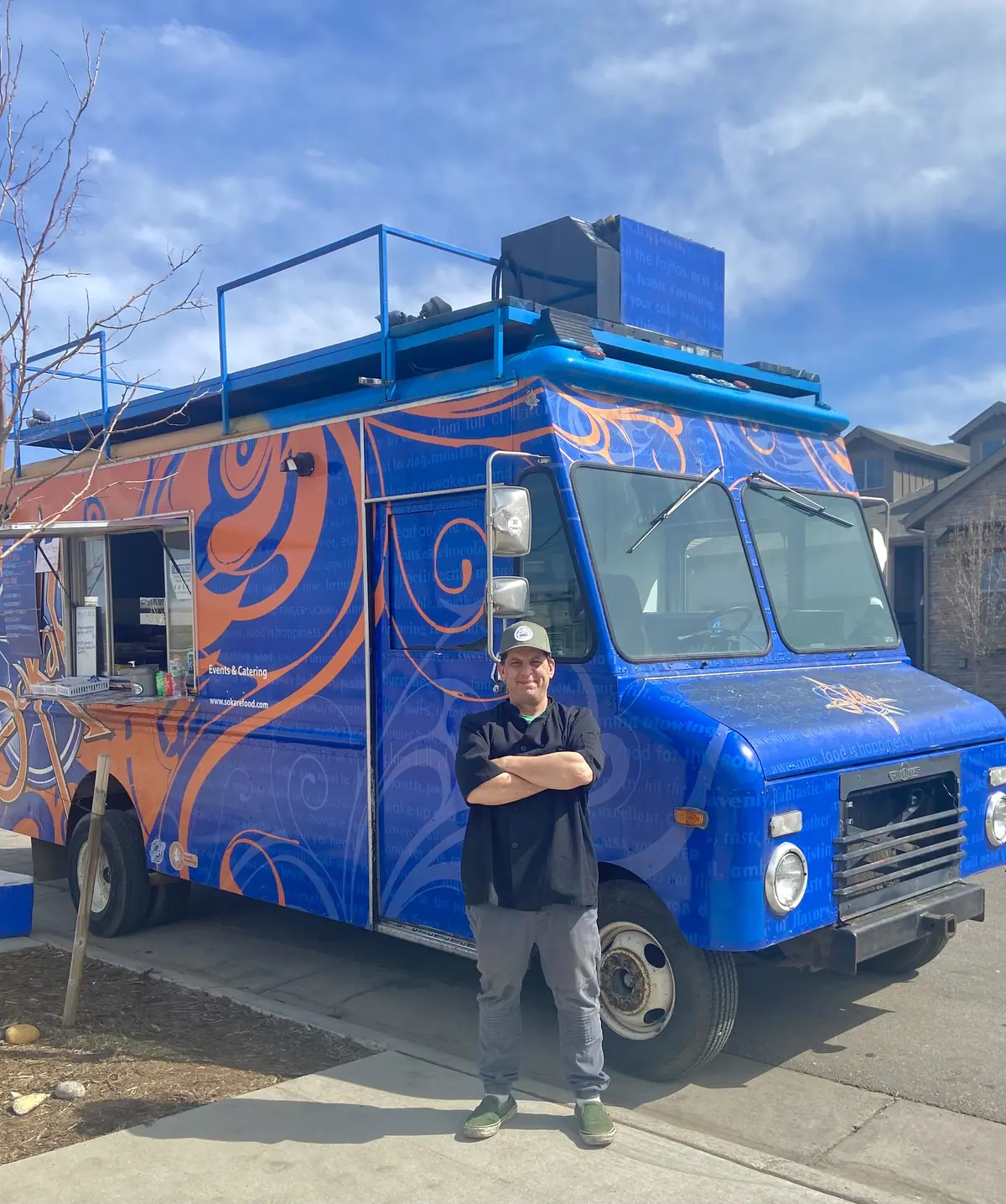Food truck at an event