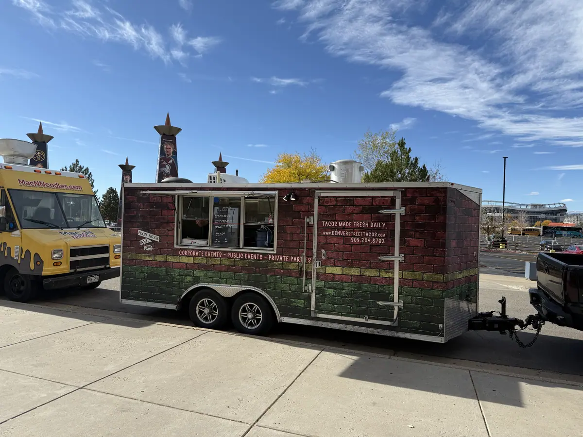 Food truck at an event
