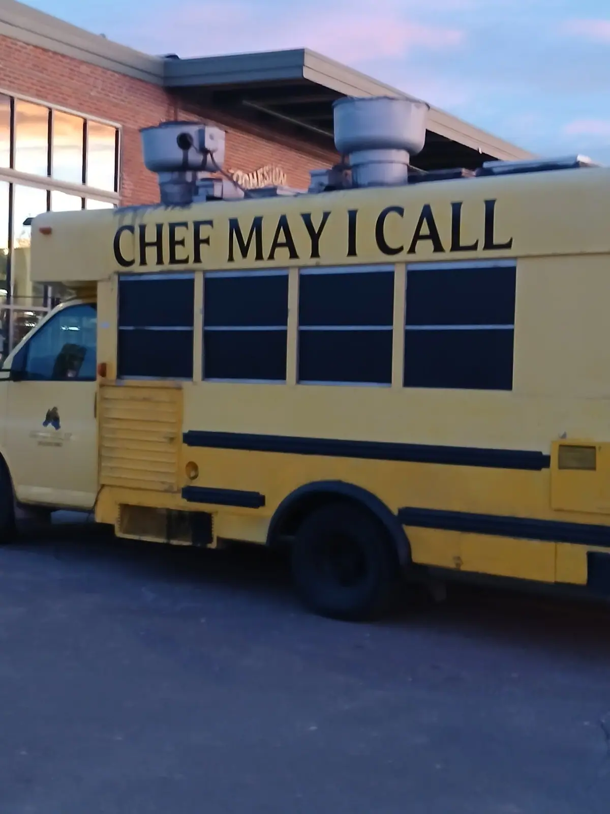 Food truck at an event