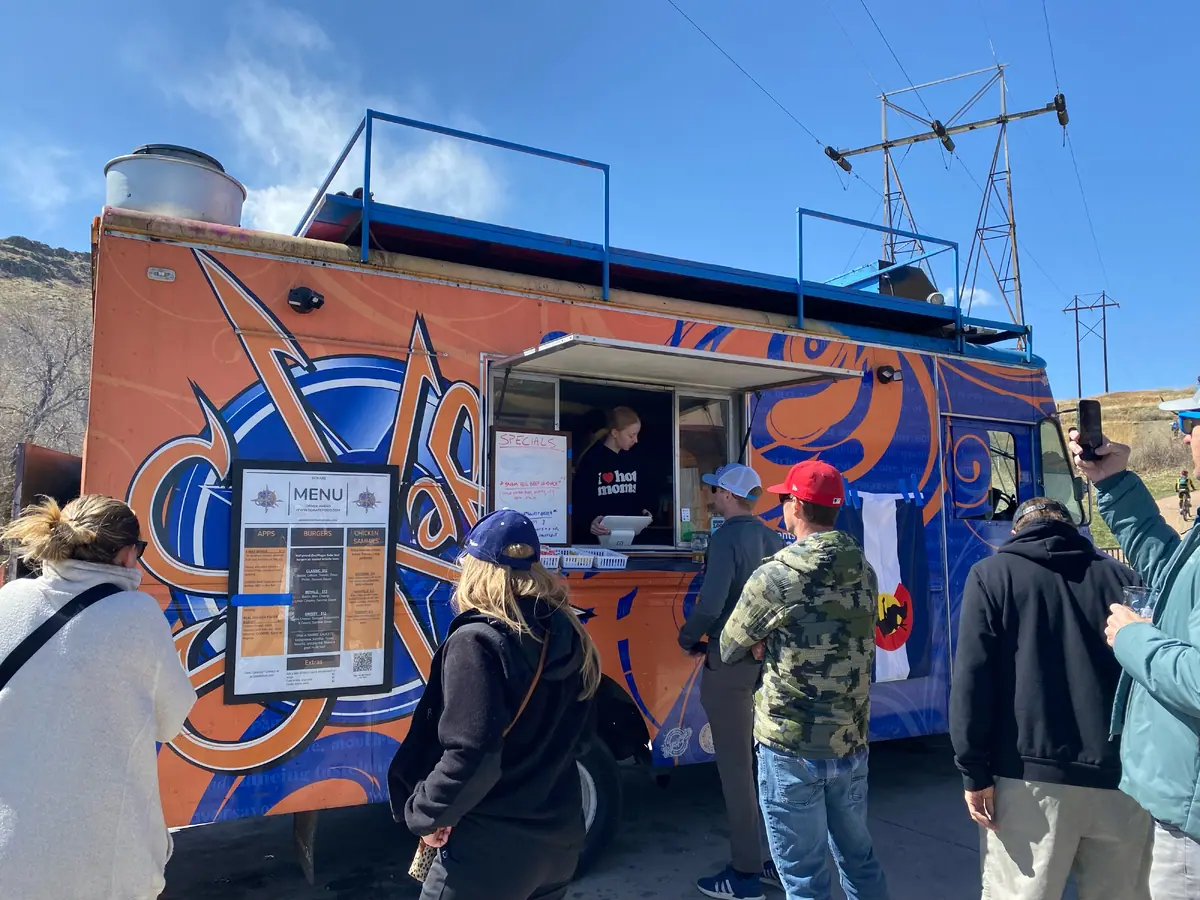 Food truck at an event