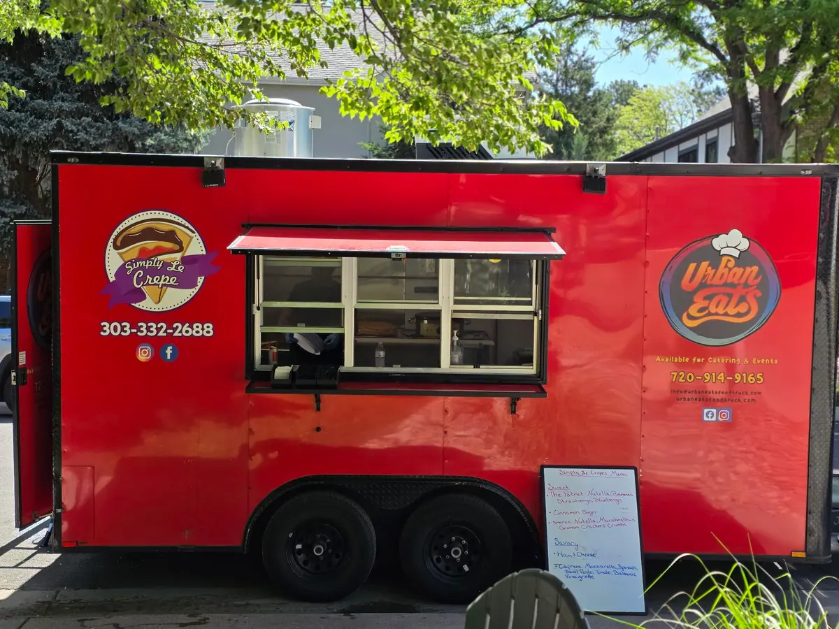 Food truck at an event