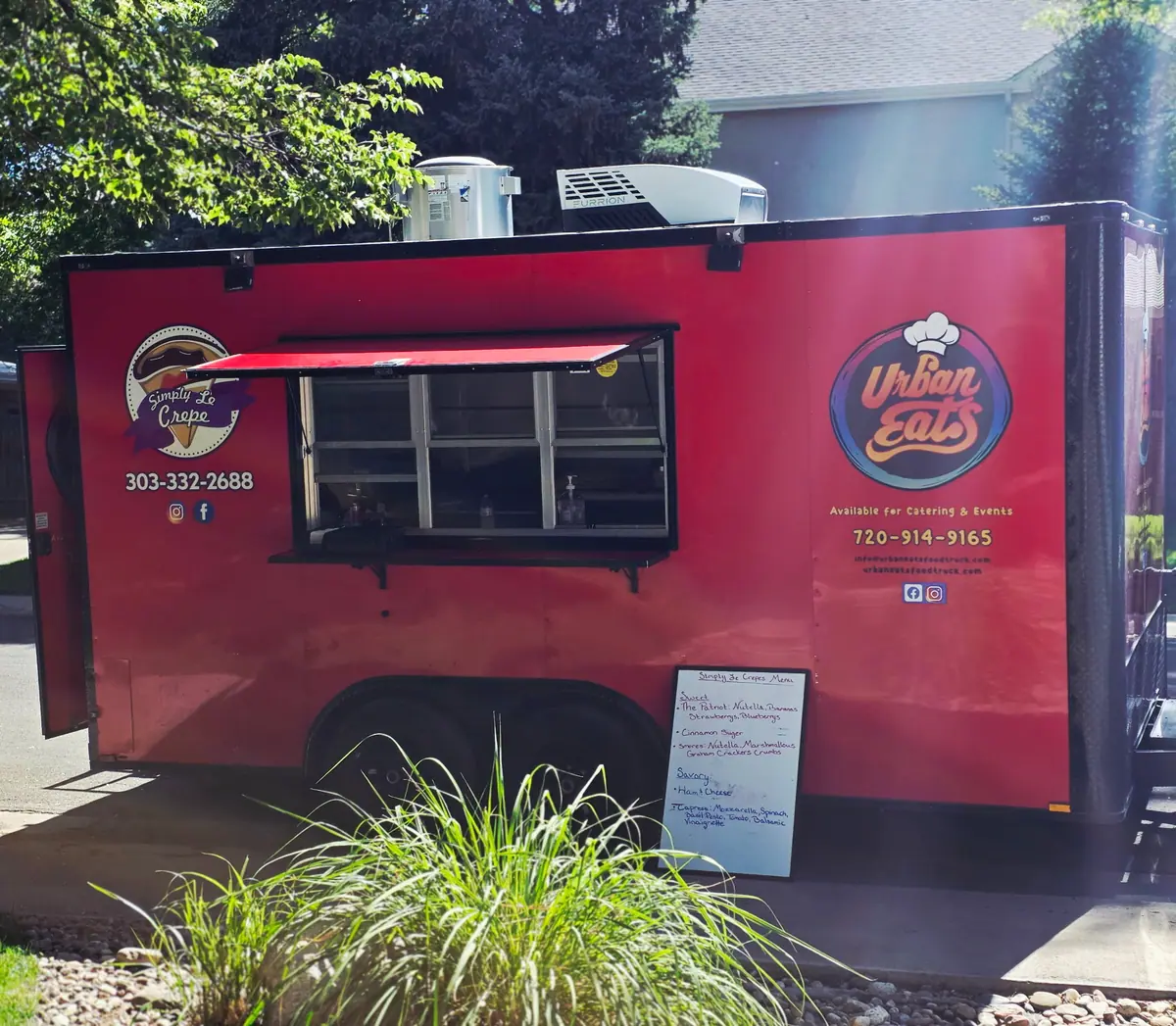 Food truck at an event