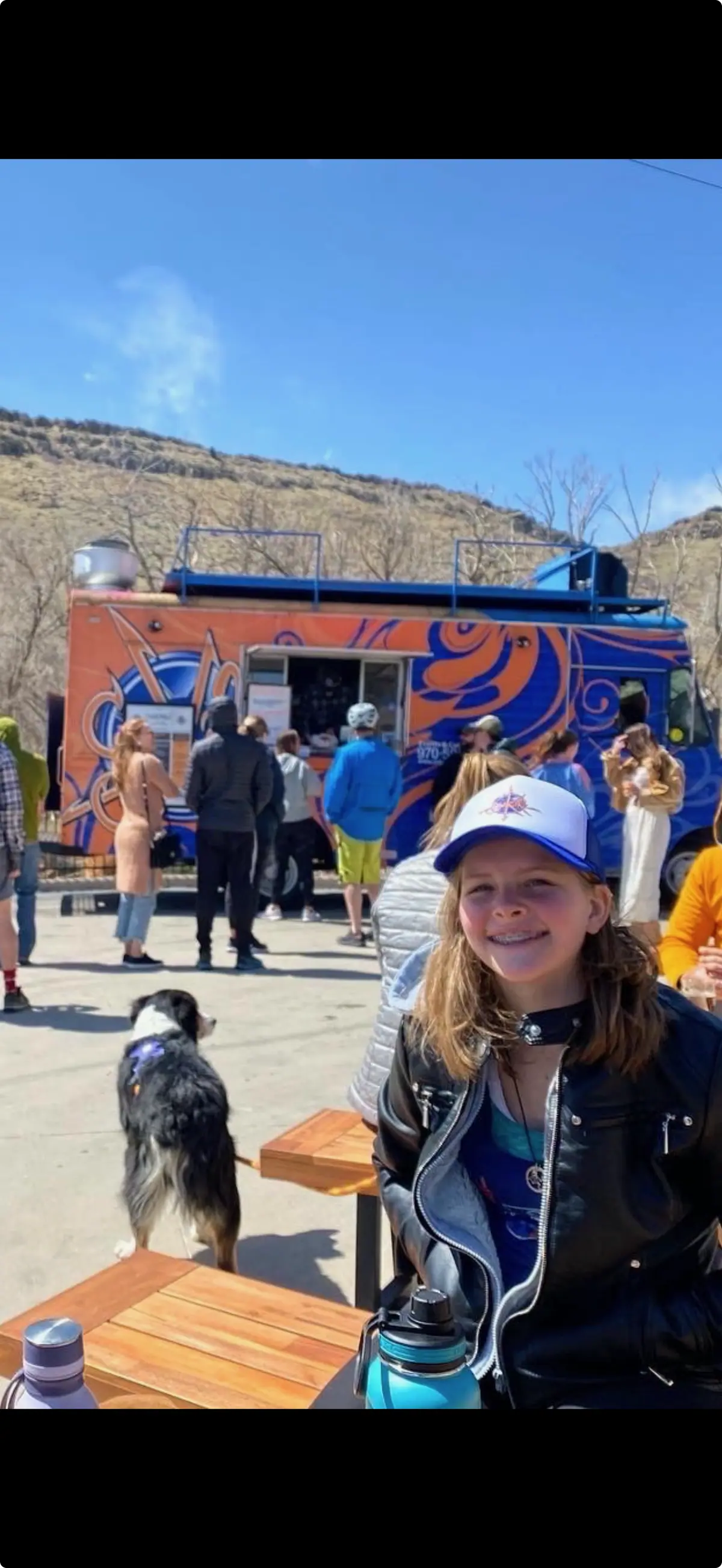 Food truck at an event