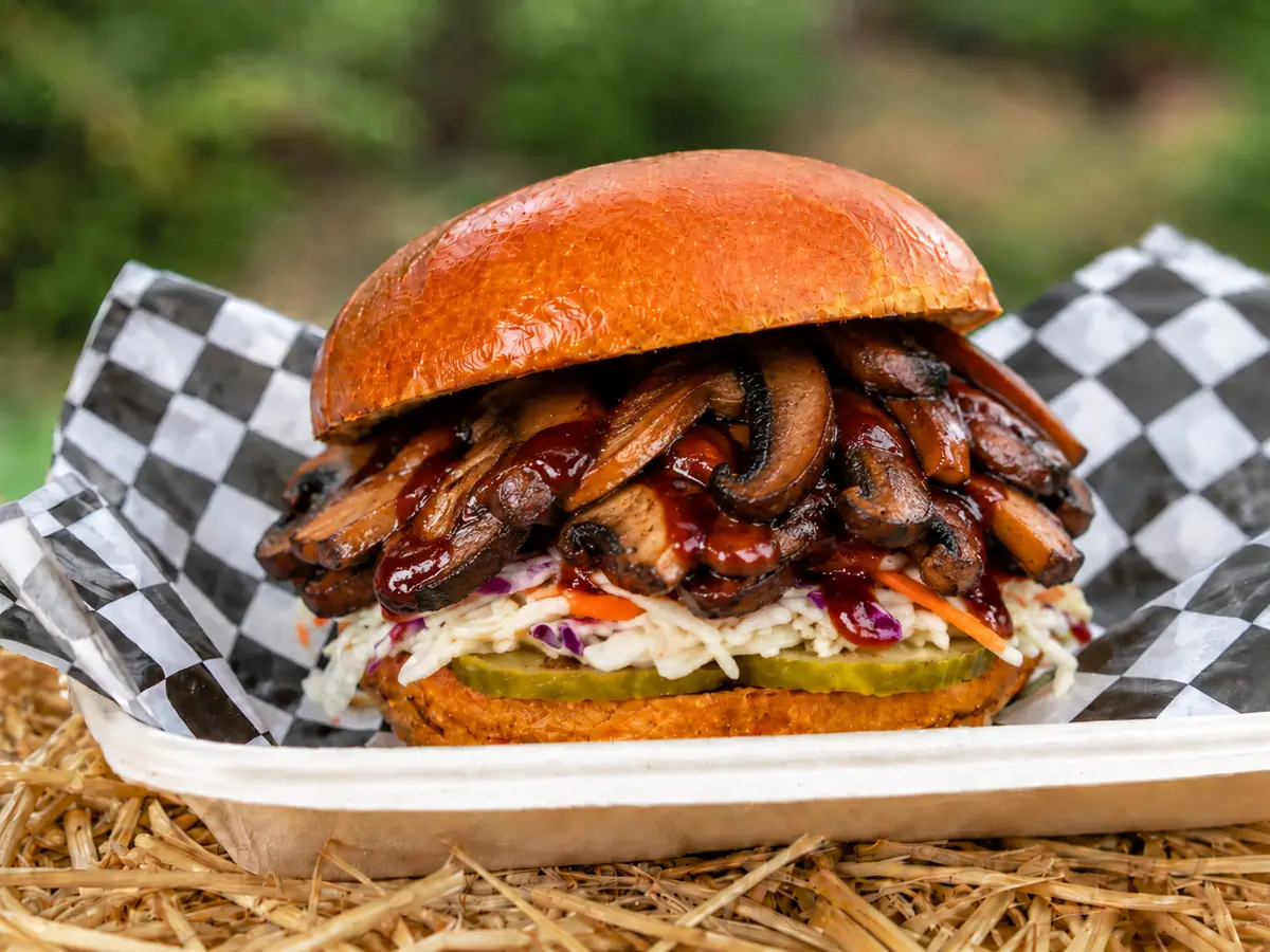 BBQ catering from a local food truck