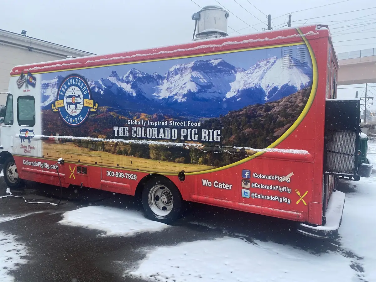 Colorado Pig Rig food truck at an event