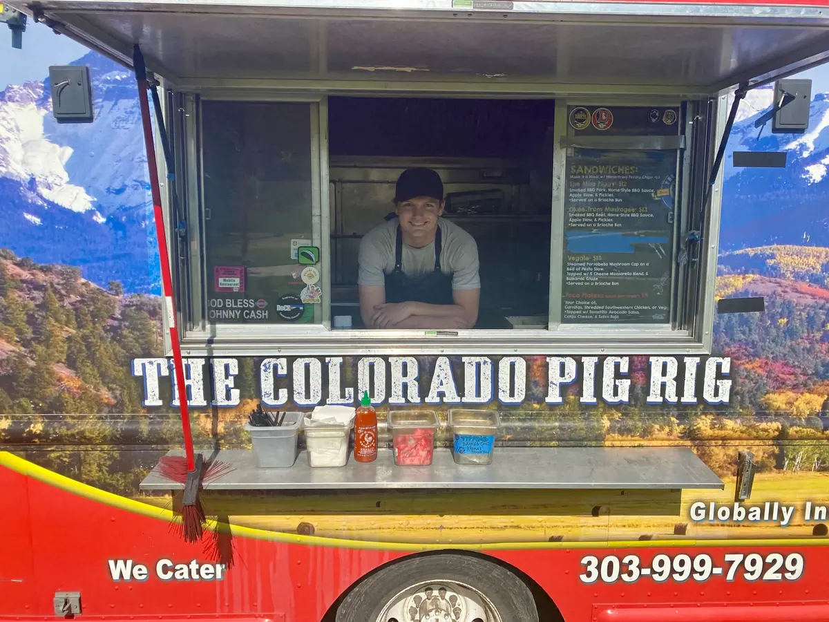 Colorado Pig Rig food truck at an event