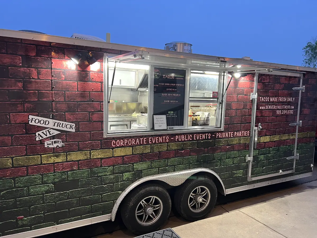 Denver Street Tacos food truck at an event