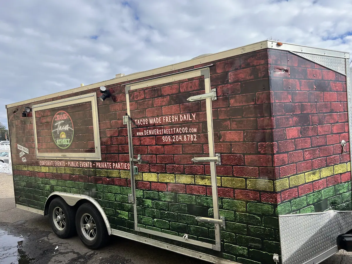 Food truck at an event