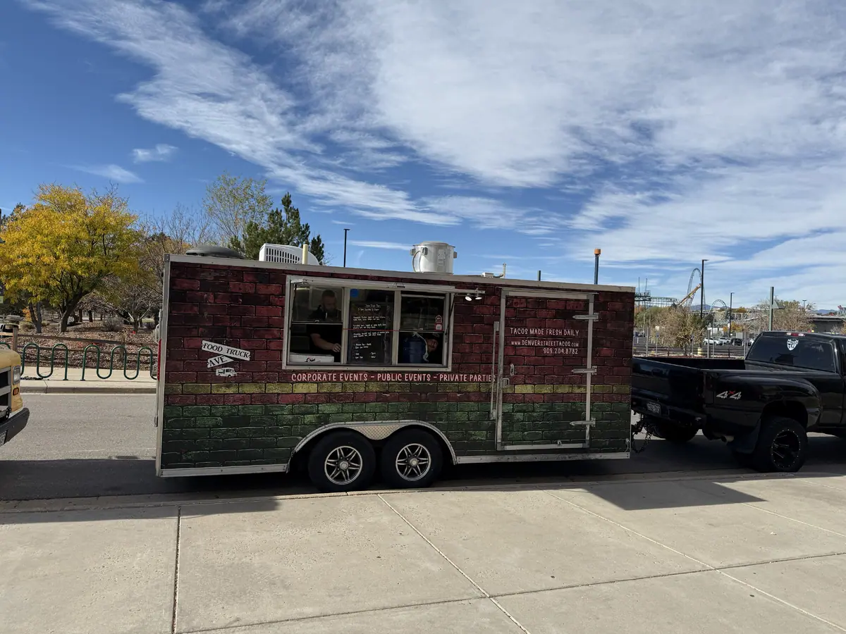 Food truck at an event