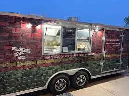 Food truck at an event