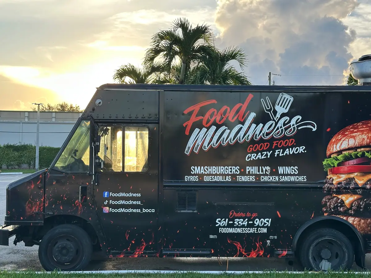 Food truck at an event