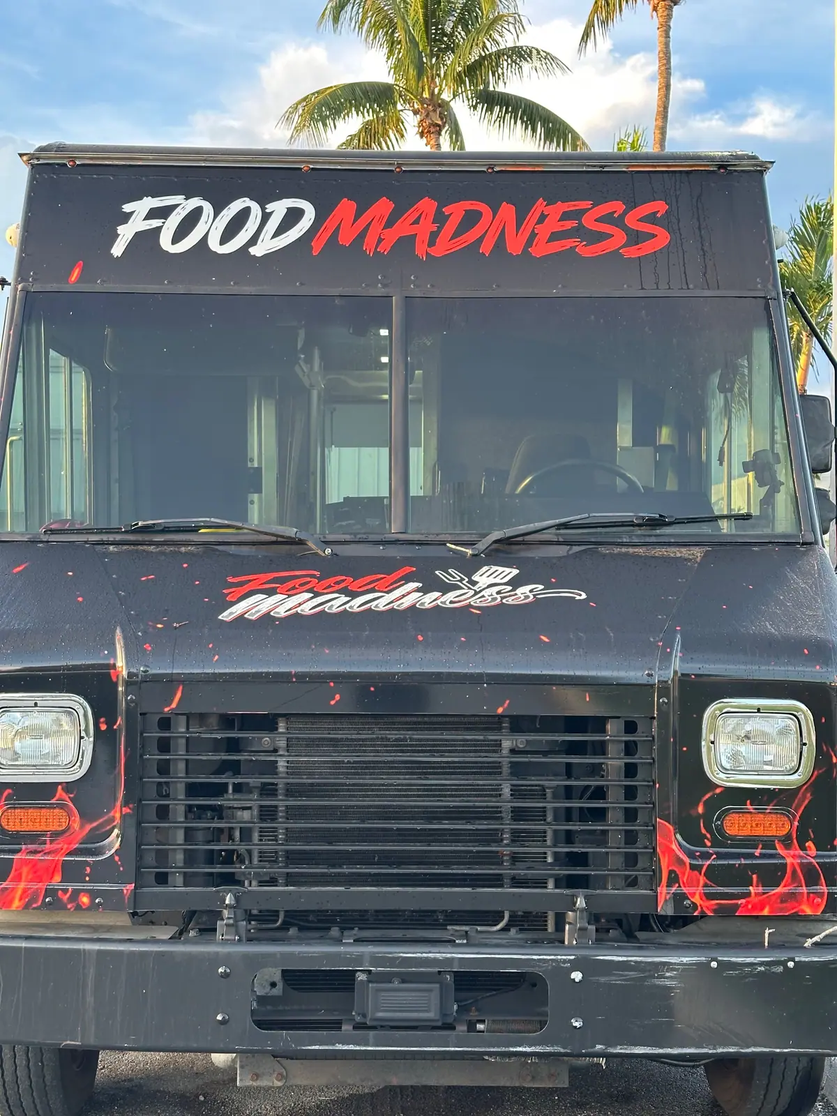 Food truck at an event