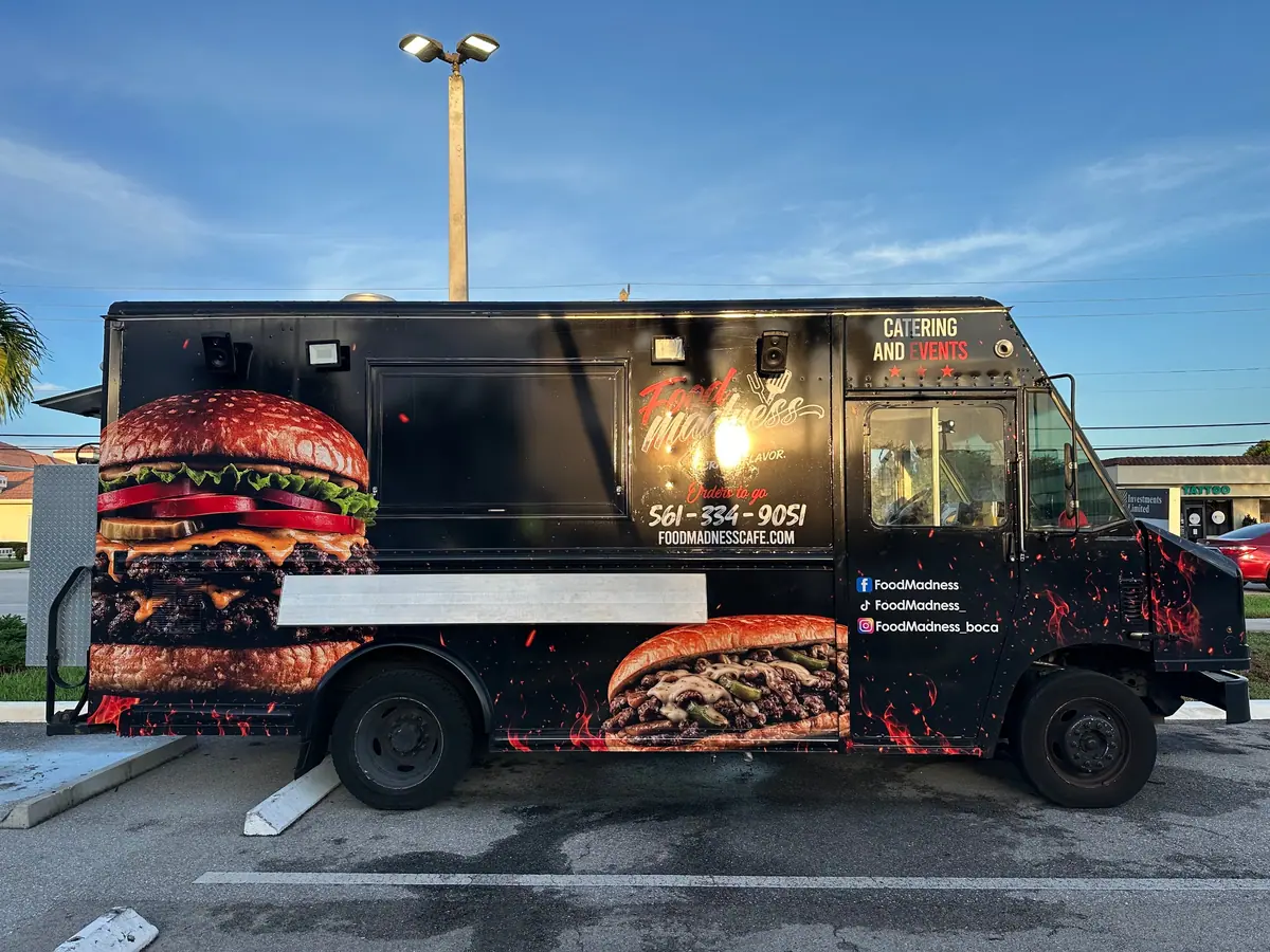Food truck at an event