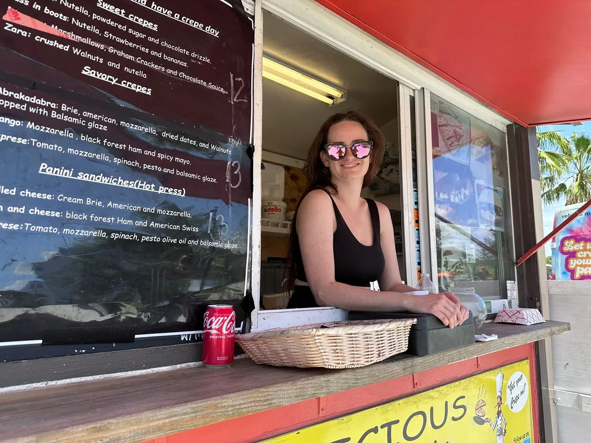 Food truck at an event