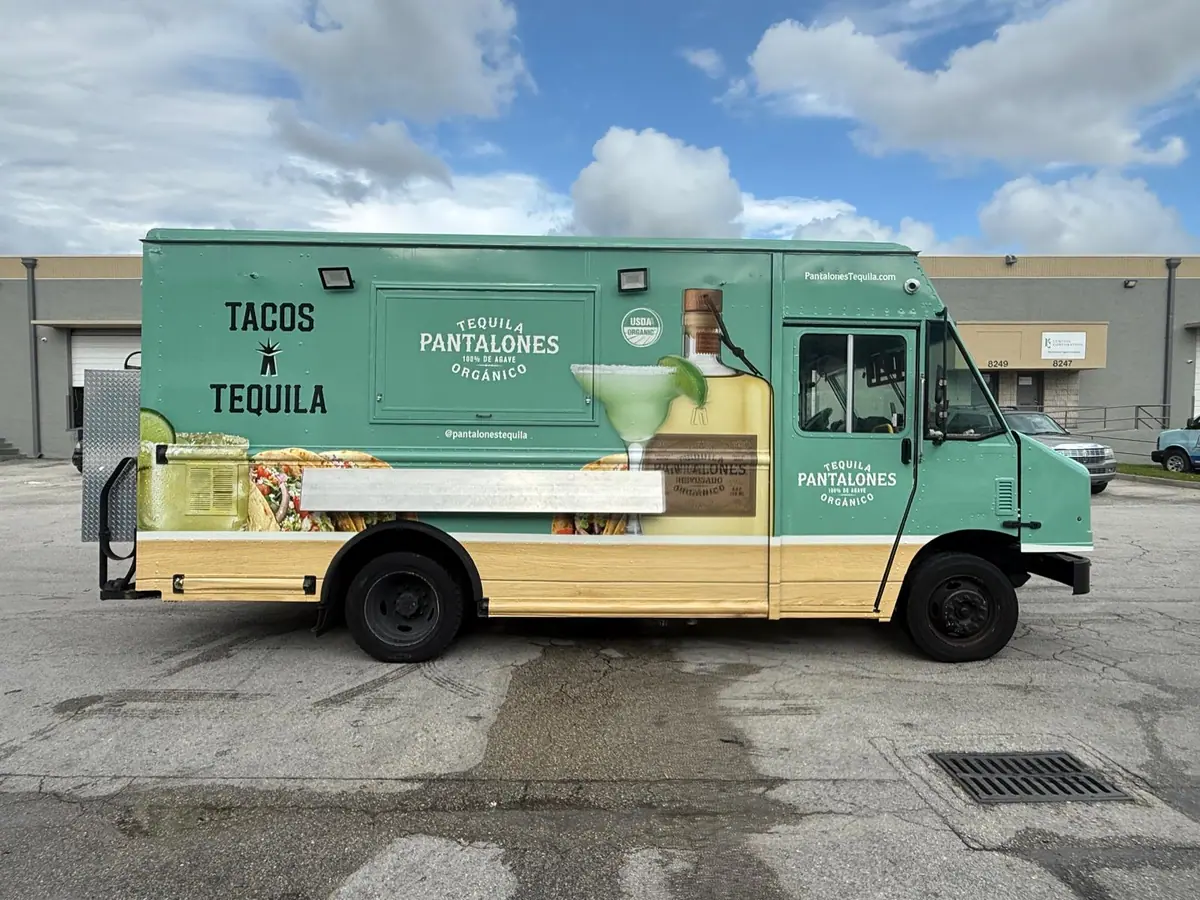 Food truck at an event