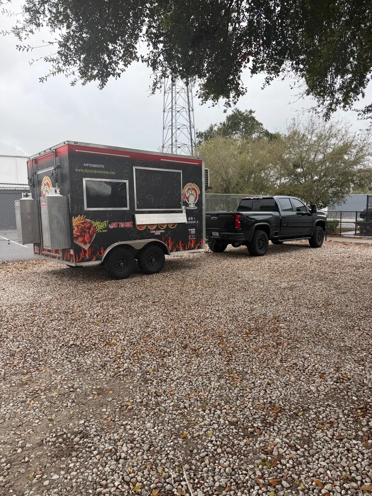 Food truck at an event