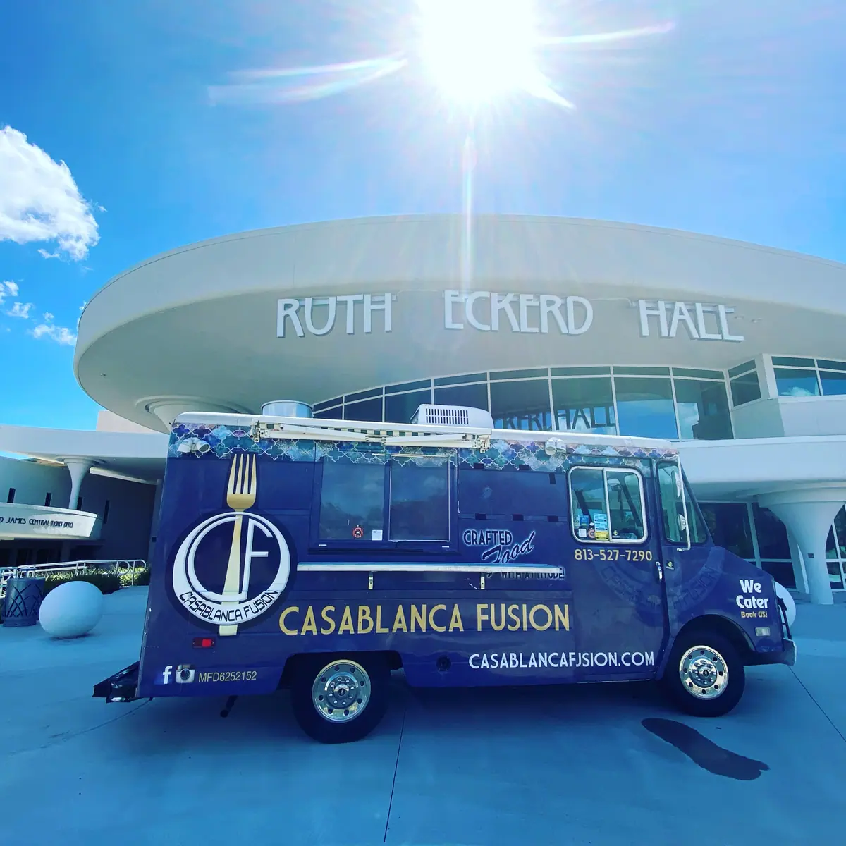 Food truck at an event