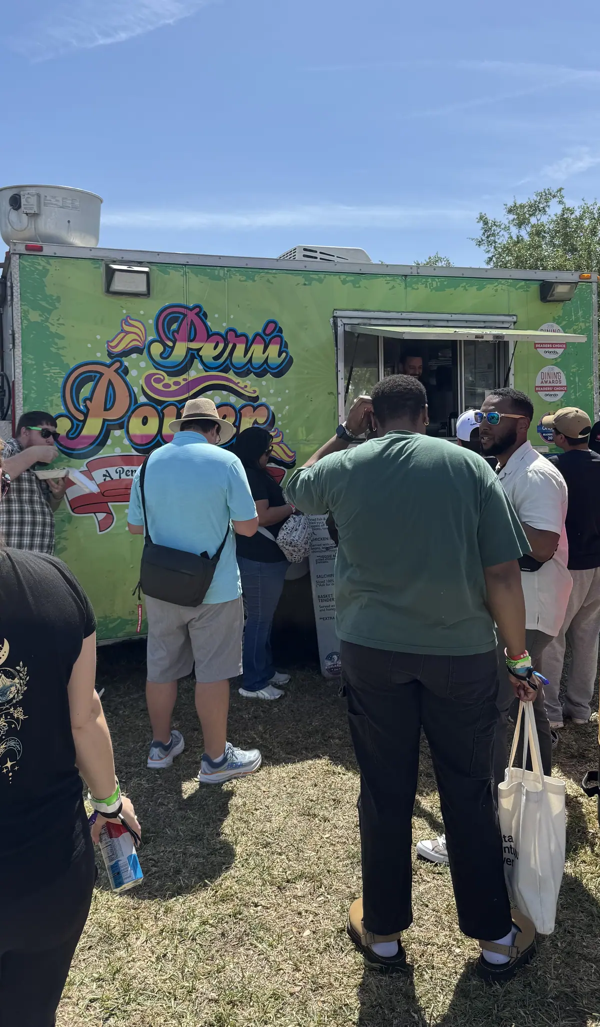Food truck at an event