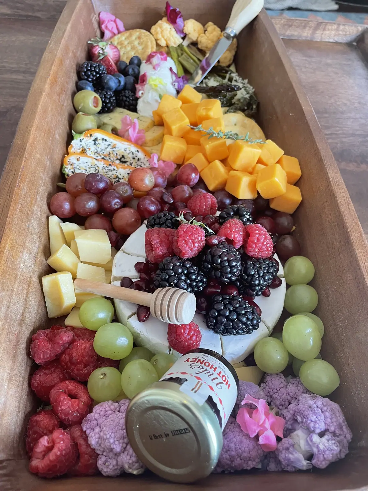 Charcuterie catering from a local food truck