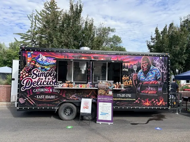 Food truck at an event