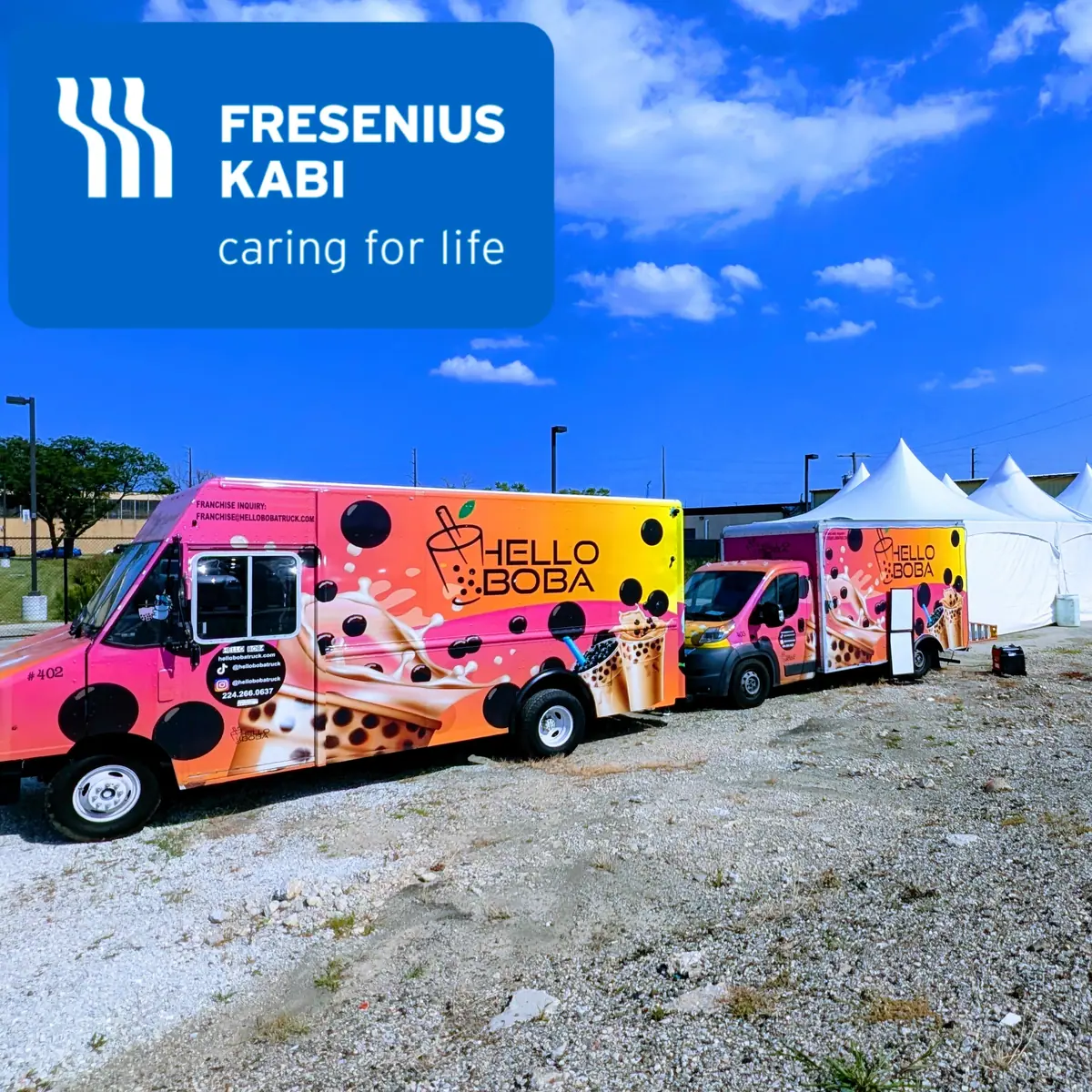Food truck at an event