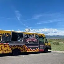 Mac N Noodles food truck at an event
