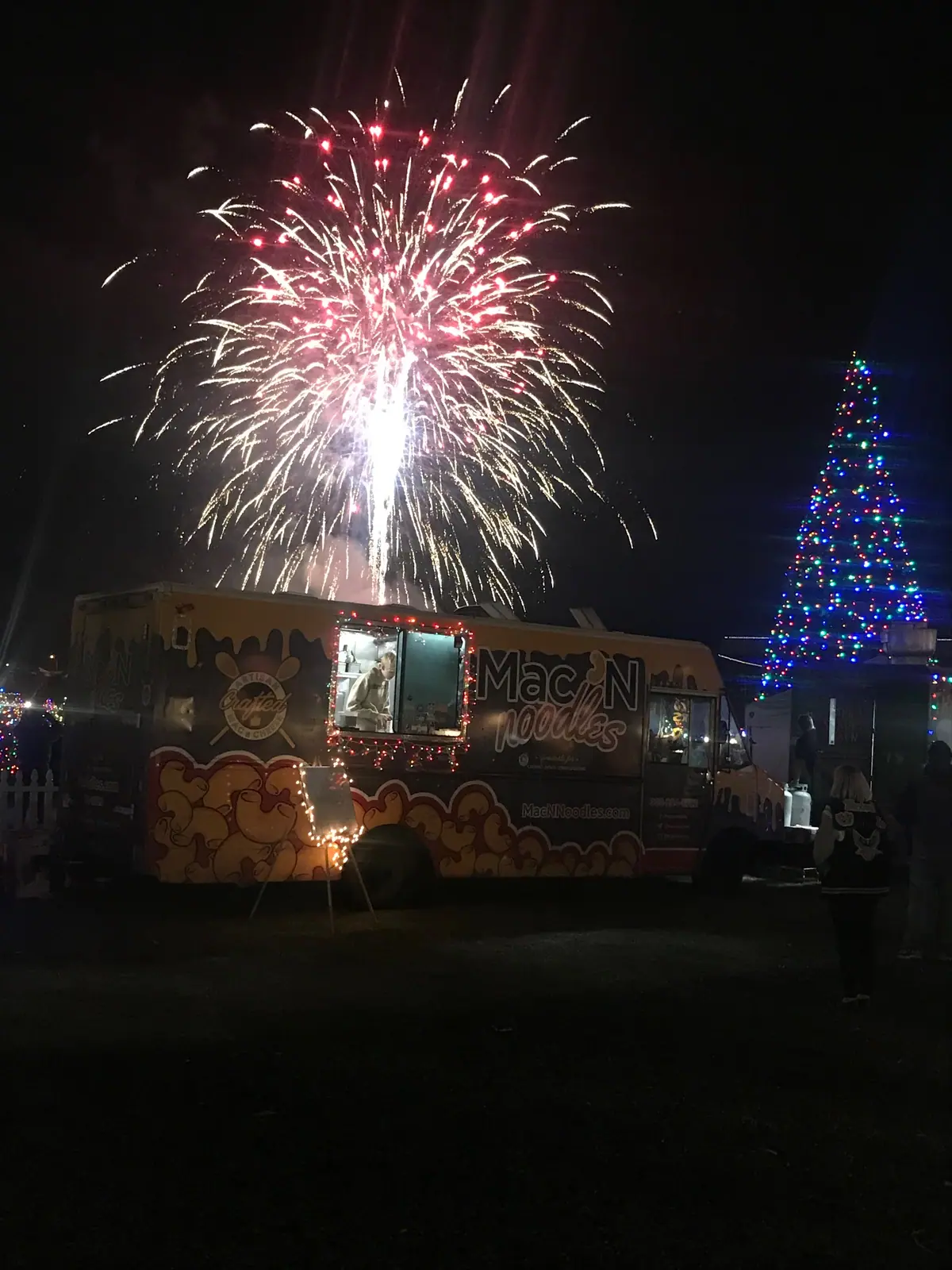 Mac N Noodles food truck at an event