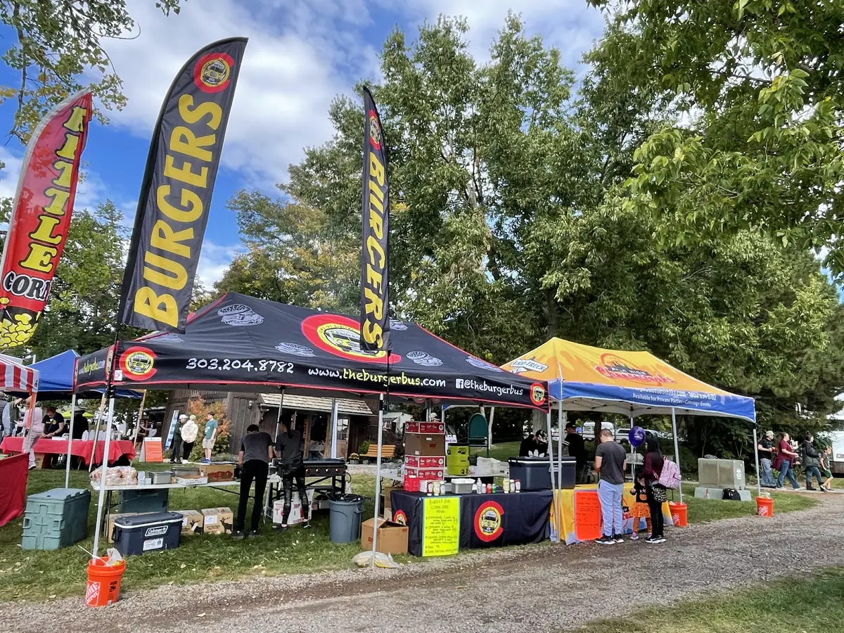 Mile High Cheesesteaks food truck at an event