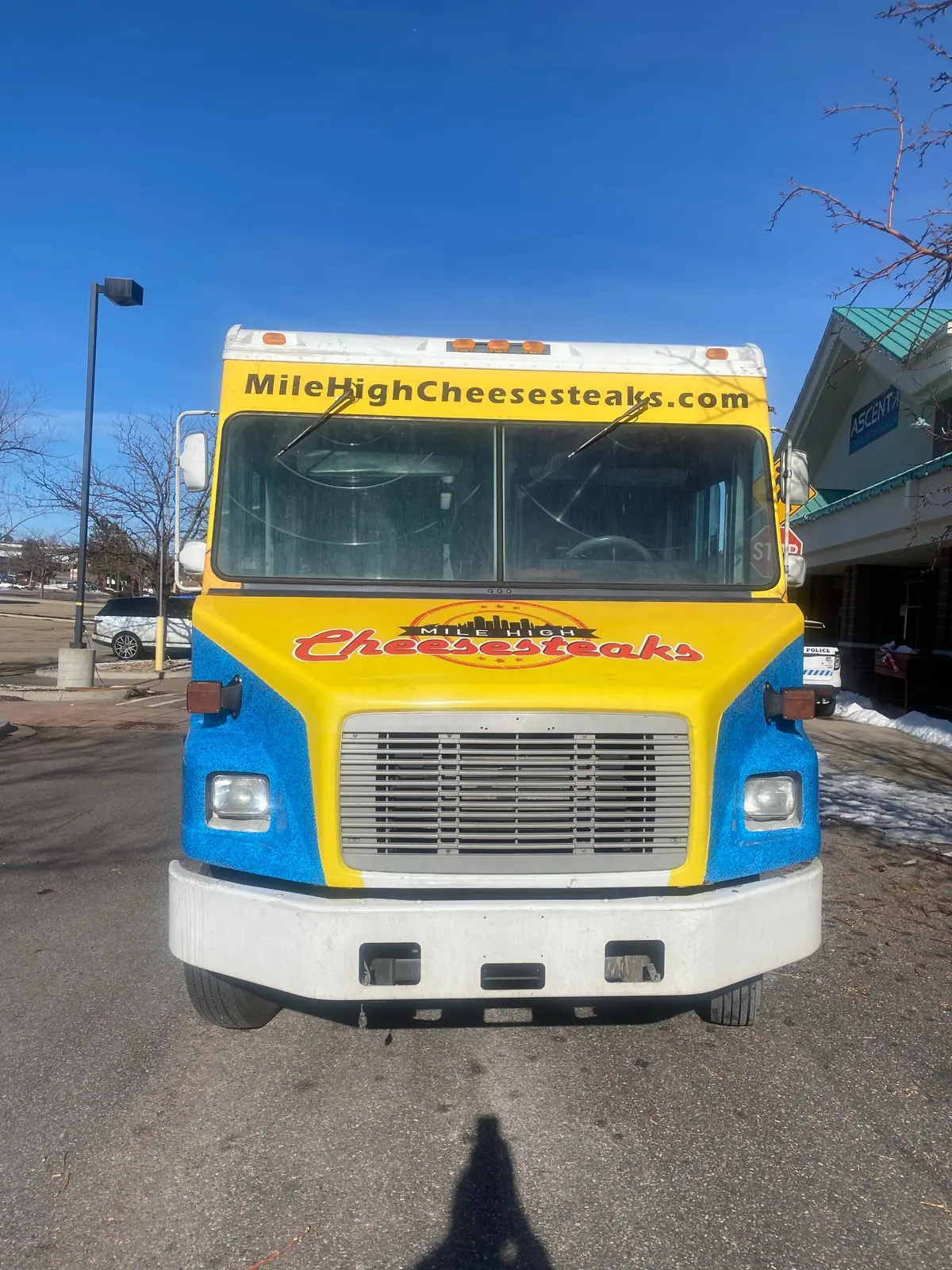 Mile High Cheesesteaks food truck at an event