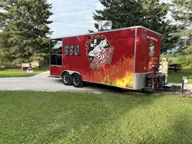 Food truck at an event