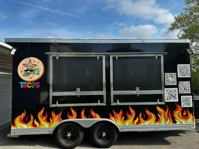 Food truck at an event
