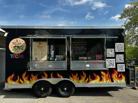 Food truck at an event