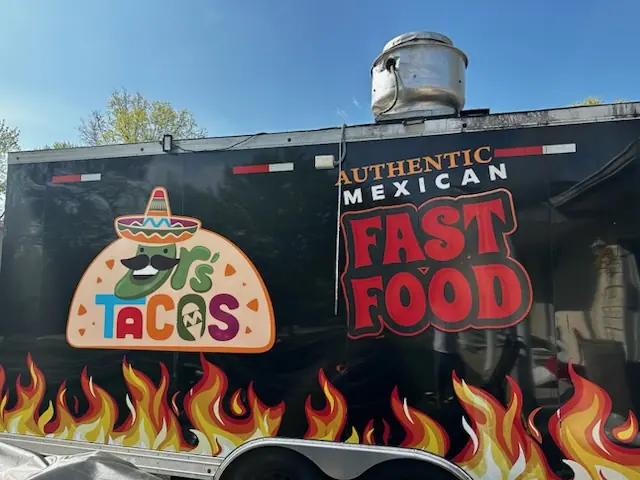 Food truck at an event