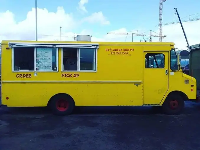 Food truck at an event