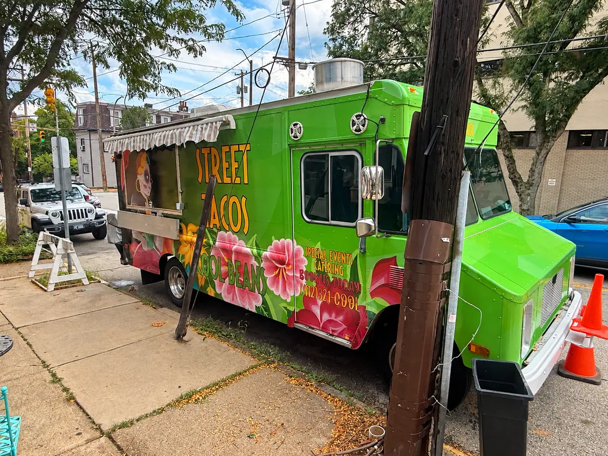 Food truck at an event